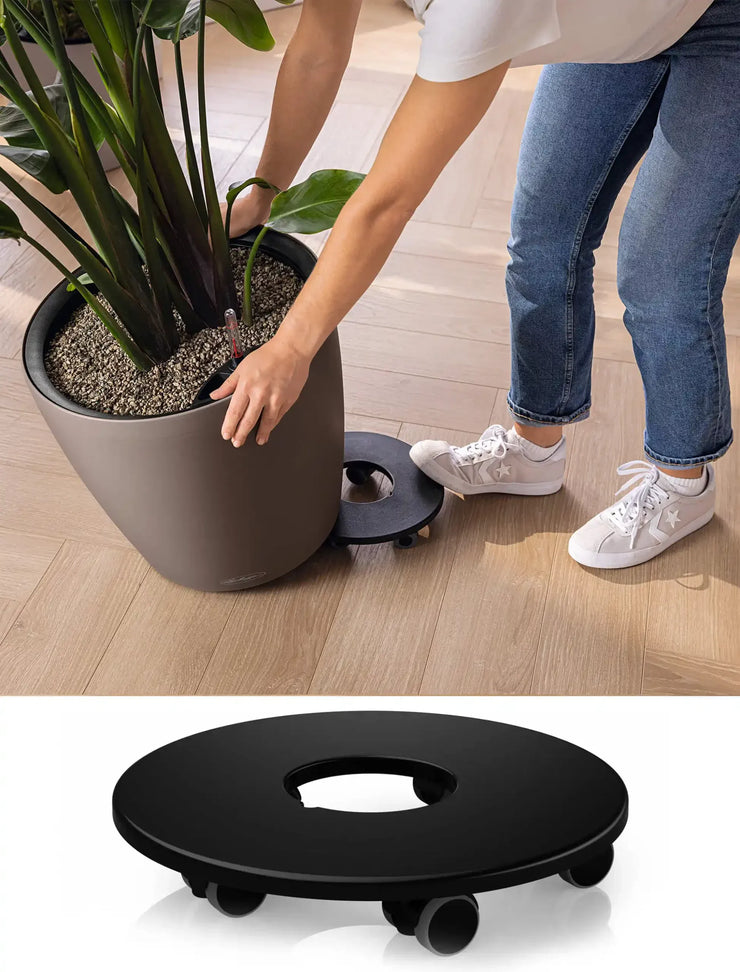 CLASSICO Color LS 43 Slate, Self-Watering Round Planter, D43 H39 cm, 28L
