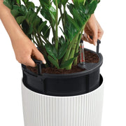 CILINDRO Cottage 23 Granite, Self-Watering Tall Planter, D23 H41 cm, 5.5L