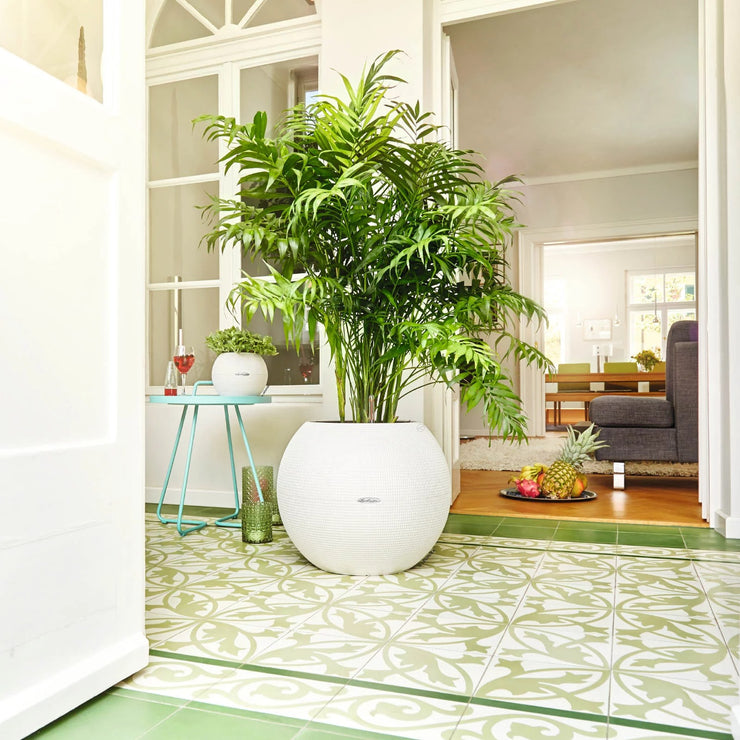 PURO Color 50 White, Self-Watering Large Round Planter, D50 H39 cm, 13L