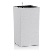 CANTO Slatestone High 40 Light Grey, Self-Watering Tall Planter, H76 L40 W40 cm, 29L