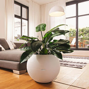 PURO Color 50 White, Self-Watering Large Round Planter, D50 H39 cm, 13L