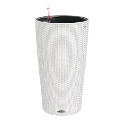 CILINDRO Cottage 23 Granite, Self-Watering Tall Planter, D23 H41 cm, 5.5L