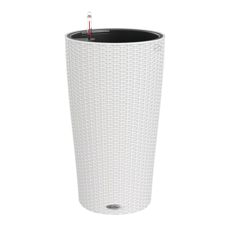 CILINDRO Cottage 23 Granite, Self-Watering Tall Planter, D23 H41 cm, 5.5L