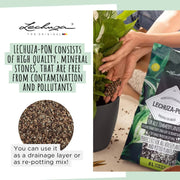 LECHUZA-PON Mineral Potting Mix (Plant Substrate), 6L